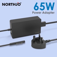Surface Pro Charger NORTHJO 65W 15V 4A Power Supply adapter for New Microsoft Surface Pro X 3 4 5 6 7 8 9 Surface Go Book Laptop 1 2 3