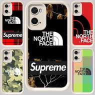 M-15 THE NORTH FACE White Casing for OPPO A57s A36 A57e A76 A96 A57 A77 A77s