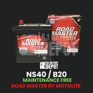 NS40 / B20 MOTOLITE ROAD MASTER BATTERY