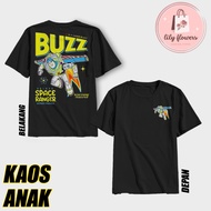 Lily Custom Buzz Lightyear Cute Kids T-Shirt Distro Clothes for 0-10 Years Old Boys Girls Kids Tops
