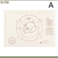 RcTlB 70x50cm Silicone Pad nhào Mat không dính Baking Mat Tấm nhào bột Mat cho nhà bếp cán bánh pizz