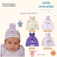 Bohopanna Bunny Hat Print Baby Hat