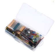 830 Breadboard Set Electronics Component Starter DIY Kit with Plastic Box Compatible with Arduino UNO R3 Component Package
