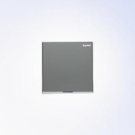 Legrand Galion Heater switch (Hobs Oven compatible) (1 Gang 1 Way, Dark Silver)