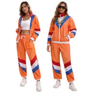 Performance Costume Performance Costume S-XXL80s Retro Disco Cosplay Halloween Party Stage Performan