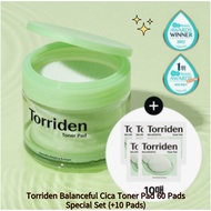 Torriden Balanceful Cica Toner Pad 60P Double Pack (60P+60P Refill) - Limited Plan