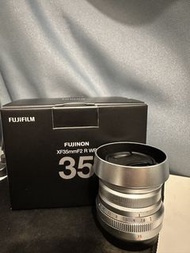 Fujinon XF35mm F2 R WR 銀色