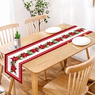 Christmas Table Runner Home Decoration Printed Table Mat Restaurant Creative Christmas Table Runner 