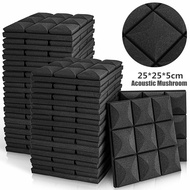 24Pcs Studio Acoustic Foam Panels Bedroom Sound Proof Foam Panels KTV Soundproofing Sponge Pad Absor