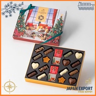 Christmas Godiva (GODIVA) Yule Log Assortment (20 pieces) Chocolate Winter Gift Year-End Gift