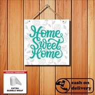 Wall Decoration Home Decoration Poster Wooden Display Room Decoration - Wall Decoration Home Sweet H