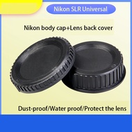 Rear Lens Cap Cover and Camera Body Cap For Nikon D610/D700/D750/D780/D800/D850/D3200/D3400/D3500/D5600/D7100/D7200/D750