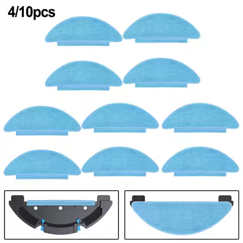 4/10pcs Mop Cloths For Tikom L9000 For SL60D SL61 And SG60 For Nex Household Appliances Vacuum Clean
