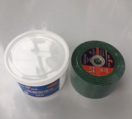 ( Hộp 100 Viên/loại 105 ) Đá Cắt Sắt Cắt Inox TIGER vs CHỮ M 105 125 Hàng Loại 1 Chính Hãng (105x1.2