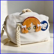 SQ3 Limbus Company Ishmael Plushie Kawaii Cartoon Game Peripheral Handmade Plush Badge Brooch Chest 