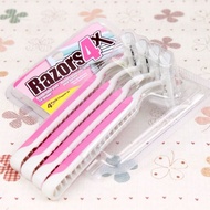 4pcs Women's Disposable Razors shaver Manual shaver Ladies Dedicated Epilator Razor