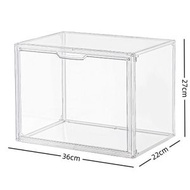 全城热卖 - 透明收納盒 包包 手辦盒 防塵鞋盒 加厚硬鞋盒 多功能鞋收藏 展示盒 球鞋鞋櫃