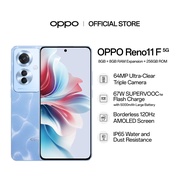 [New Arrival] OPPO Reno11 F 5G | 8GB RAM + 256GB ROM | 64MP Ultra-Clear Triple Camera | 67W SUPERVOOC Flash Charge with 5000mAh Large Battery