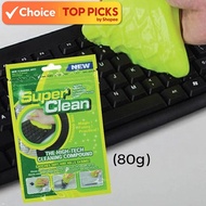 80g Super Clean Keyboard Cleaning Gel | Reusable Dust & Dirt Remover | for Keyboards & Car Dashboard