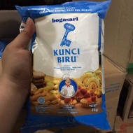 Blue Key Flour For 1kg Cookies | TEPUNG TERIGU KUNCI BIRU UTK KUE KERING CAKE BISKUIT ISI 1KG