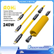 AOHI The Future PRO Creative Power Cable Set (240W/ 8K/ 40 Gbps/ 0.33~8.53FT)