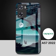 HP Oppo A57 2022 Glass Softcase - OPPO A57 2022 - Casing OPPO A57 2022 - Softcase OPPO A57 2022 Нh20