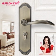 [IN STOCK]Huitailong Door Lock Indoor Bedroom Door Lock Solid Wood Door Lock Mute Anti-Theft Door Lock Door Handle Universal Lock