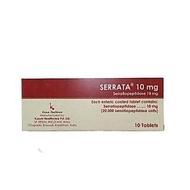 Serrata 10mg tab 10's (1papan)