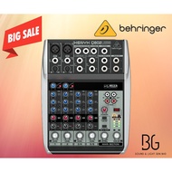 Behringer Q802USB Premium 8-Input 2-Bus Mixer with XENYX Mic Preamps & Compressors, British EQs and 