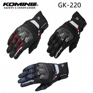Japan Komine GK-162 GK-183 GK-220 Breathable Thin Spring/Summer Motorcycle Gloves Rider Riding Glove