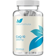 Clear Formulas CoQ-10 (200 mg) – 200 capsules
