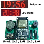 Digital clock controller stopwatch militic controller timer back countdown controller P10 single col
