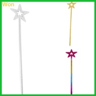 Won Star Wands Star Fairys Wands Princess Star Wands for Girls Angel Magics Wands for Birthday Party