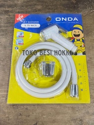 Shower Cebok Onda / Shower Bidet onda / Shower Bidet Putih Onda S 75 WCS