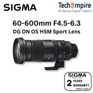 Sigma 60-600mm F4.5-6.3 DG OS HSM Sports Lens For Sony Emount& Leica L Fullframe DSLR lens