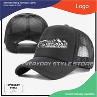 Topi Offroad Upgrades Trucker Jaring / Topi Mobil Gunung Offroad Land Cruiser