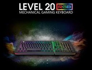 *–曜越 Level 20 RGB 雷蛇軸電競鍵盤KB-LVT-RGBRUS-01  *