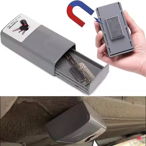 Multifunctional Magnetic Key Box Creative Hidden Portable Key Case Emergency Key Secret Organizer Sa