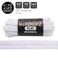 KIPZKAPZ FS42 White Mint 90cm 115cm 140cm - Flat Shoelaces Flat Shoelaces 6mm