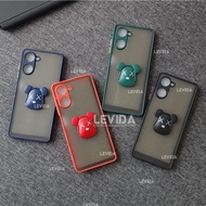 Realme 10 Realme C33 Case RingStand KWS02 Protect Camera Case Realme 10 Realme C33