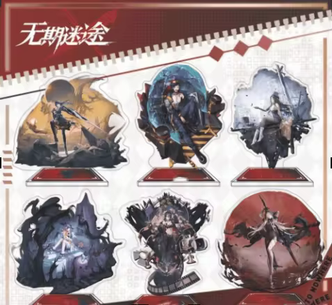 Anime Path to Nowhere Acrylic Stand Model Figures Zoya KEYCHAIN Hamel Demolia Demon Hella 15cmModel 