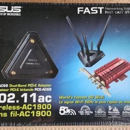 ASUS PCE-AC68  3天線WiFI 接收器