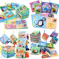 Disediakan untuk perdagangan antarabangsa: Buku kain bayi 3D, mainan pendidikan awal, 4 muka surat, 