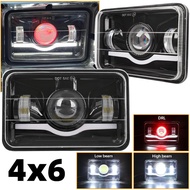 4x6 LED Headlight for Dodge Dakota Daytona Stealth GMC Jimmy Sonoma Mitsubishi 3000GT Eclipse Mercur