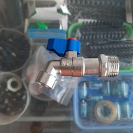 Iron water tap | Blue handle iron water tap