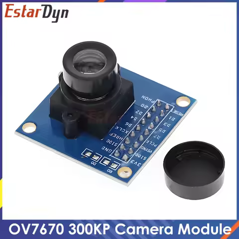 OV7670 Camera Module 640x480 VGA 30fps with AL422B FIFO Auto Exposure Control I2C Interface for Ardu