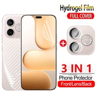 3 in 1 Front Back Soft Hydrogel Film For Honor 600 Lite Pro 600Lite 600Pro Honor600 Lite Honor600Lit