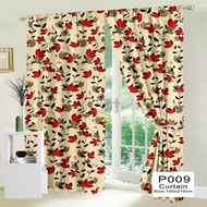 Curtain for Window Butterfly Curtain 100*210CM Kurtina Door Curtain 100% Design Elegant