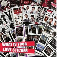 6 Sheet Sticker, K-POP B/TS, Arirang Instant Photo Design, ARMY OT7, ARIRANG, Premium Black And Red,