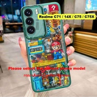 เคส Realme C71 C 71 C75X C75 C75 X 14X RealmeC71 RealmeC75 RealmeC75X Realme14X เคสนิ่มใสกันกระแทกหร